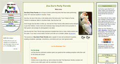 Desktop Screenshot of partyparrots.com