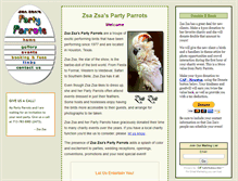 Tablet Screenshot of partyparrots.com